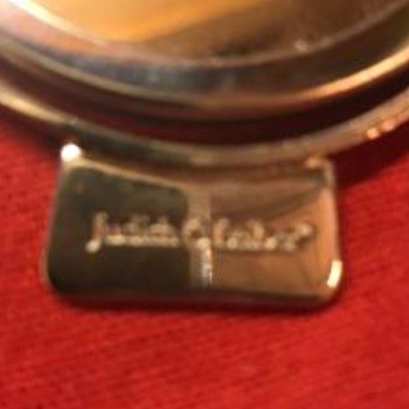 Judith Leiber  Minaudière Evening Silver Crystals Clutch - Picture 6 of 8